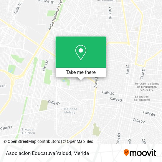 Asociacion Educatuva Yaldud map
