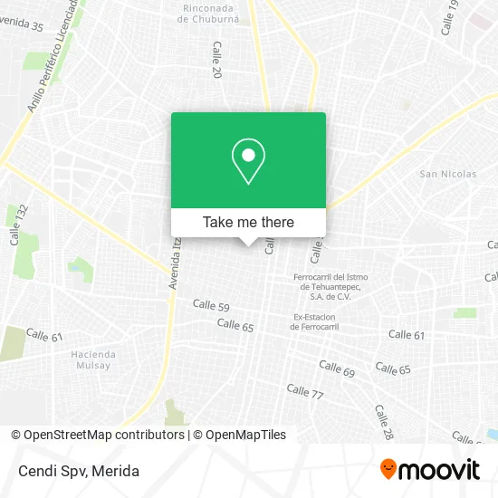 Mapa de Cendi Spv