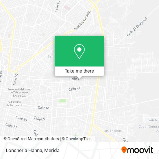 Mapa de Loncheria Hanna