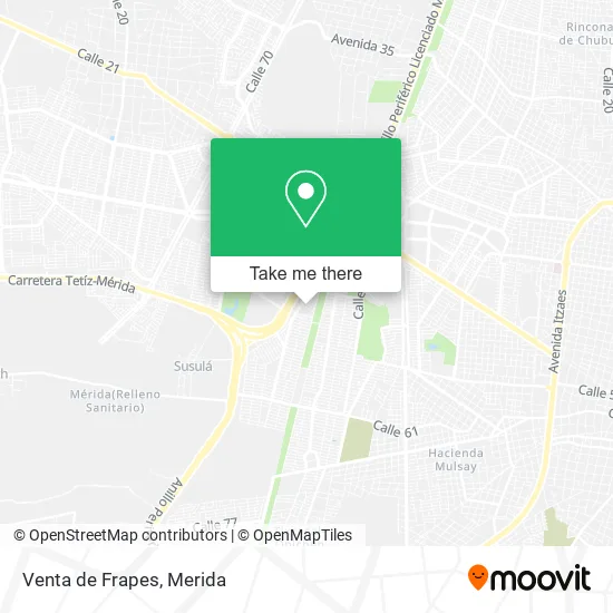 Venta de Frapes map