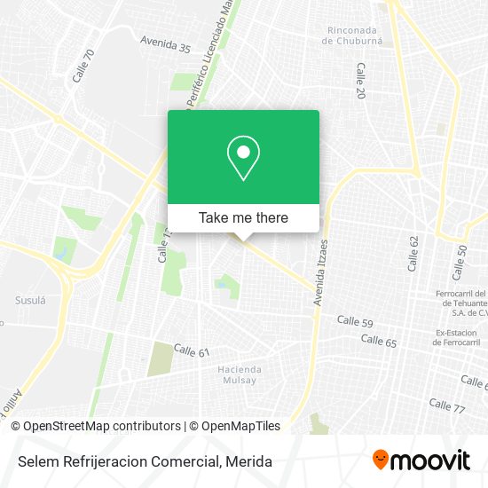 Selem Refrijeracion Comercial map