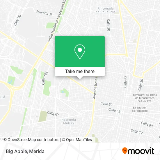 Mapa de Big Apple