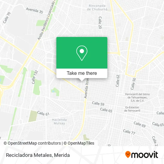 Recicladora Metales map