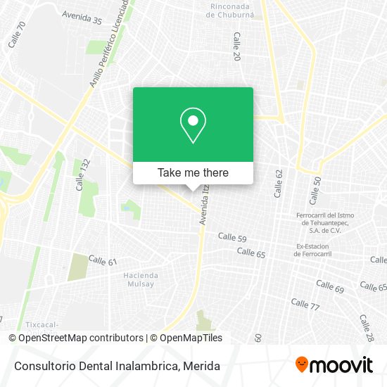 Consultorio Dental Inalambrica map