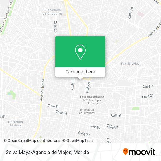 Selva Maya-Agencia de Viajes map