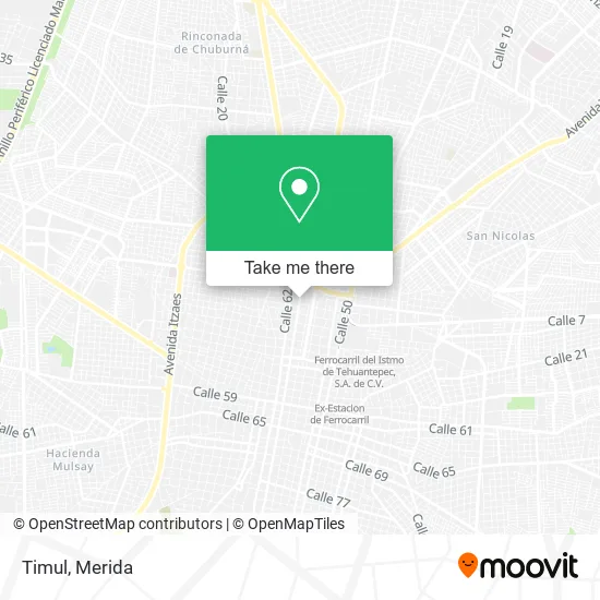 Mapa de Timul