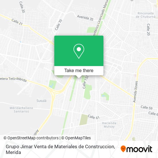 Grupo Jimar Venta de Materiales de Construccion map