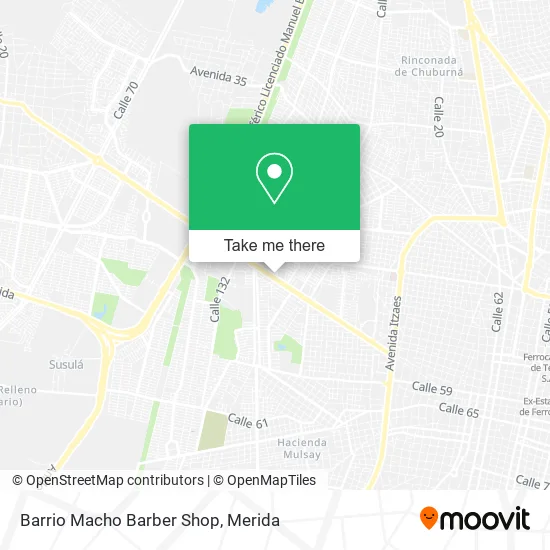 Barrio Macho Barber Shop map