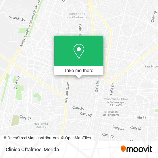 Mapa de Clinica Oftalmos