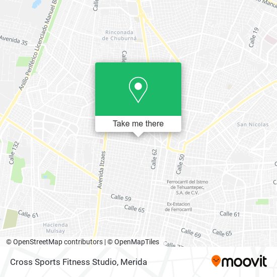 Cross Sports Fitness Studio map