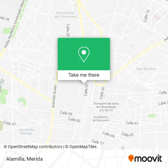 Mapa de Alamilla