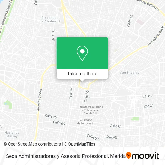 Seca Administradores y Asesoria Profesional map