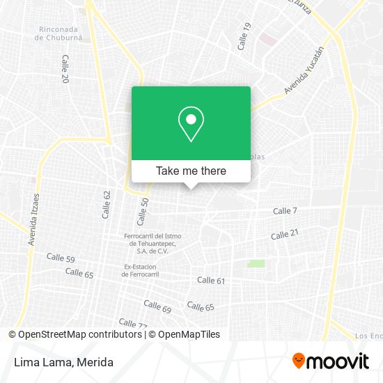 Lima Lama map