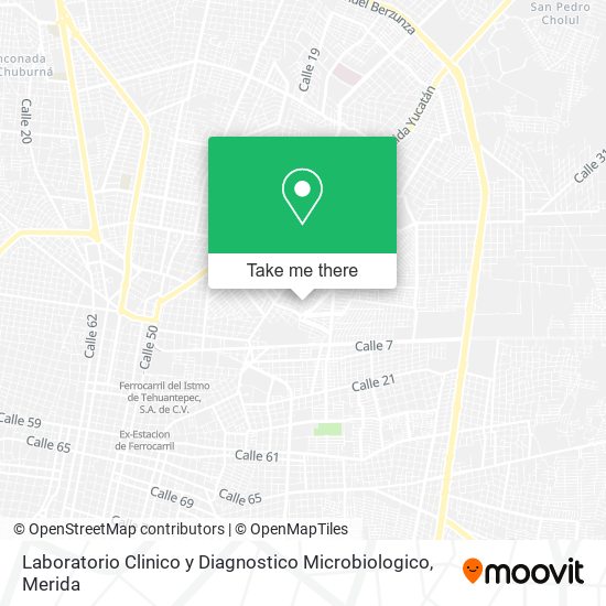Laboratorio Clinico y Diagnostico Microbiologico map