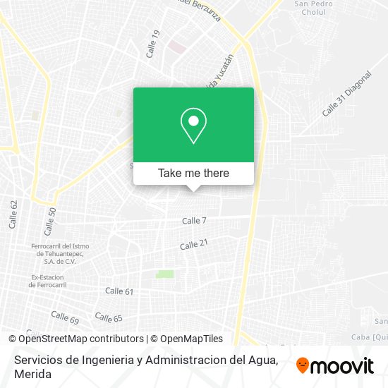 Servicios de Ingenieria y Administracion del Agua map