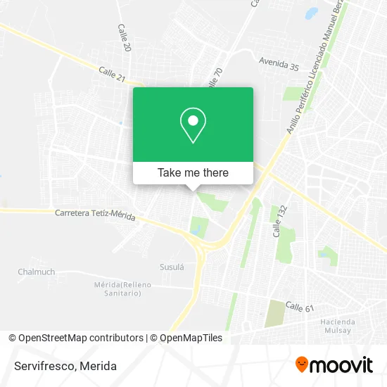 Mapa de Servifresco