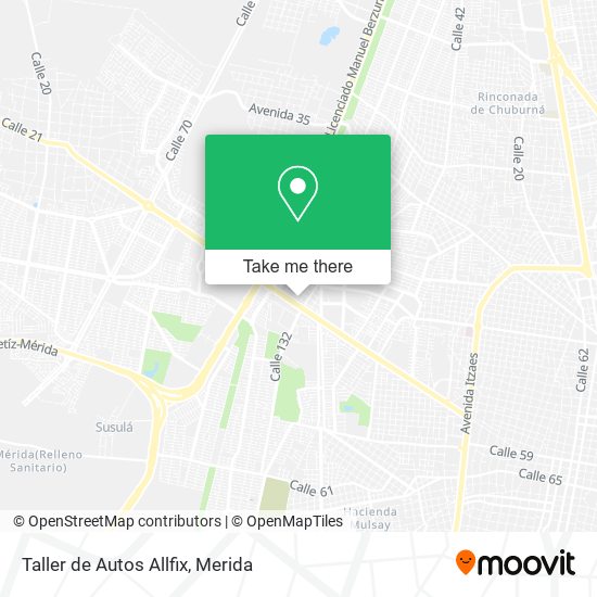 Taller de Autos Allfix map