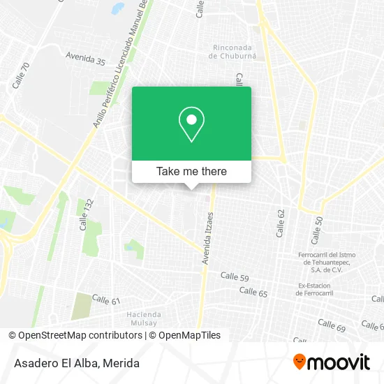Mapa de Asadero El Alba