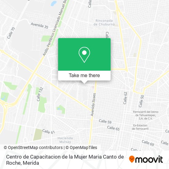 Centro de Capacitacion de la Mujer Maria Canto de Roche map
