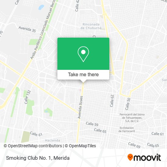 Mapa de Smoking Club No. 1