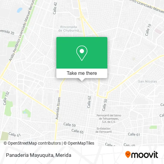 Mapa de Panaderia Mayuquita