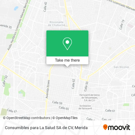 Mapa de Consumibles para La Salud SA de CV