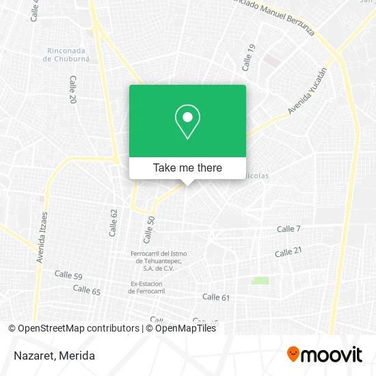 Nazaret map