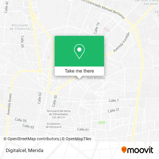 Digitalcel map