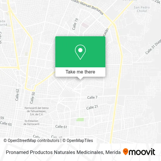 Pronamed Productos Naturales Medicinales map