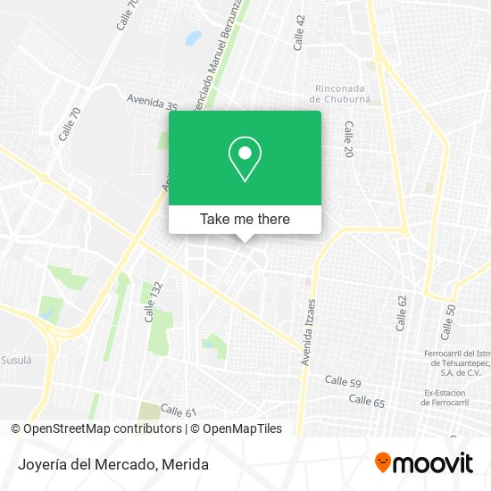 Joyería del Mercado map