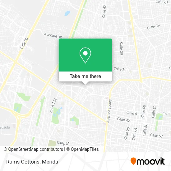 Rams Cottons map