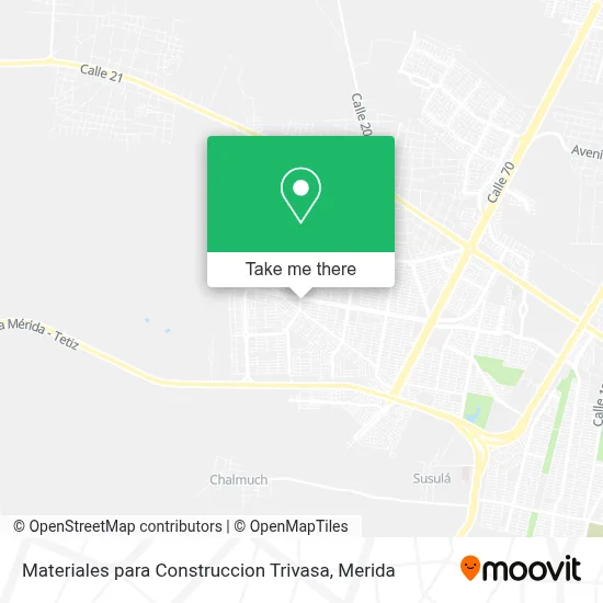 Materiales para Construccion Trivasa map