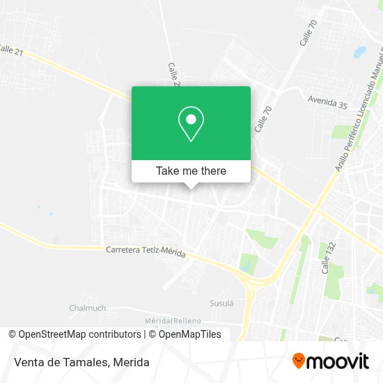 Venta de Tamales map