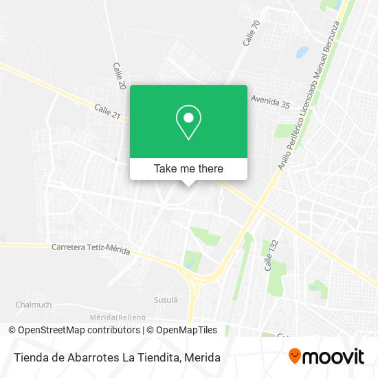Tienda de Abarrotes La Tiendita map