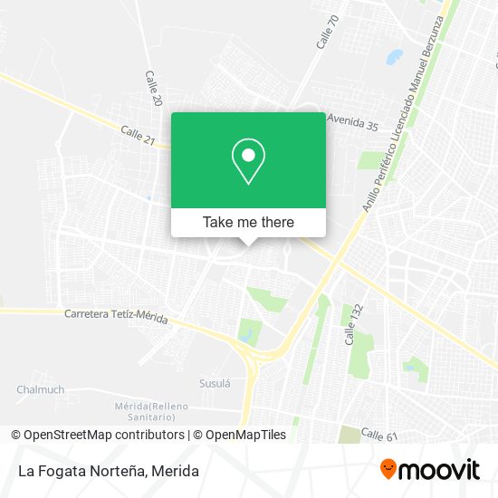 Mapa de La Fogata Norteña