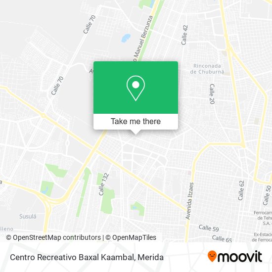 Mapa de Centro Recreativo Baxal Kaambal