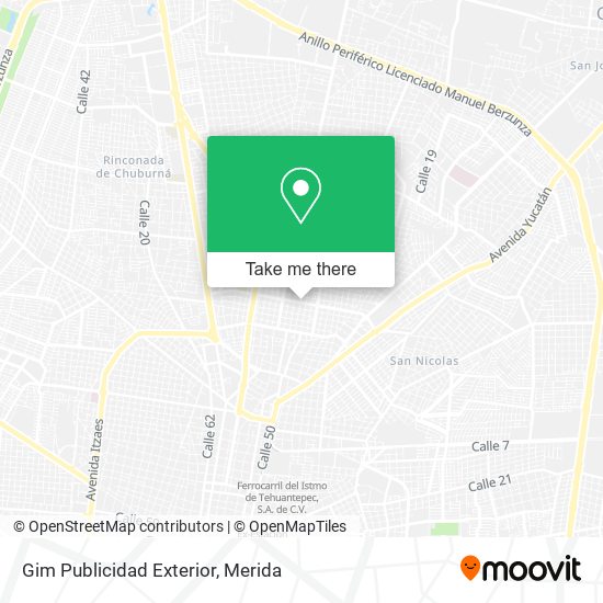 Gim Publicidad Exterior map