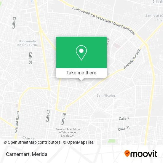 Mapa de Carnemart