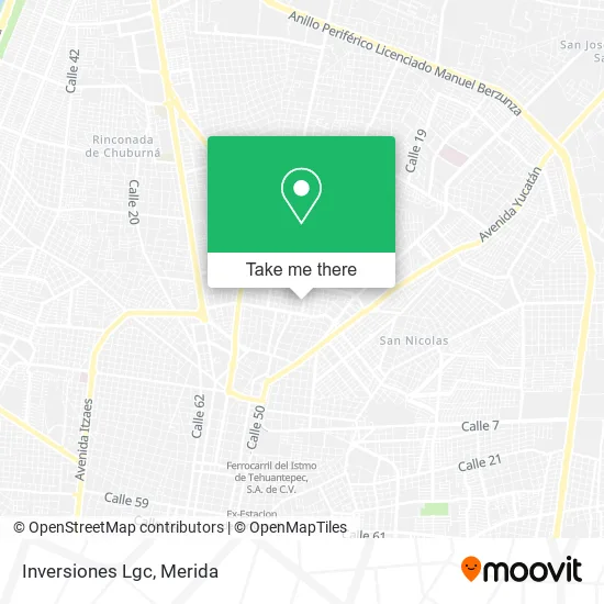 Inversiones Lgc map