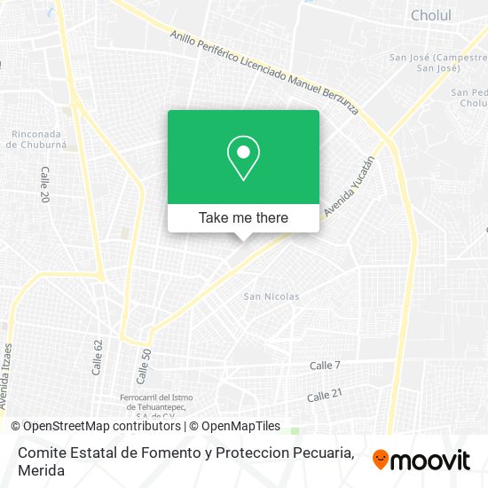 Comite Estatal de Fomento y Proteccion Pecuaria map