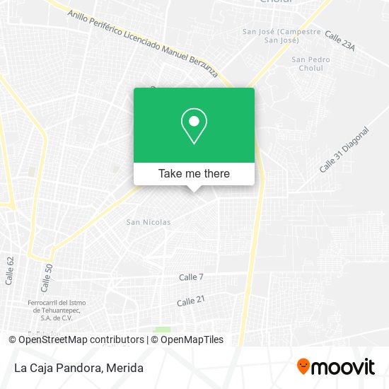 Mapa de La Caja Pandora