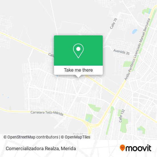 Mapa de Comercializadora Realza