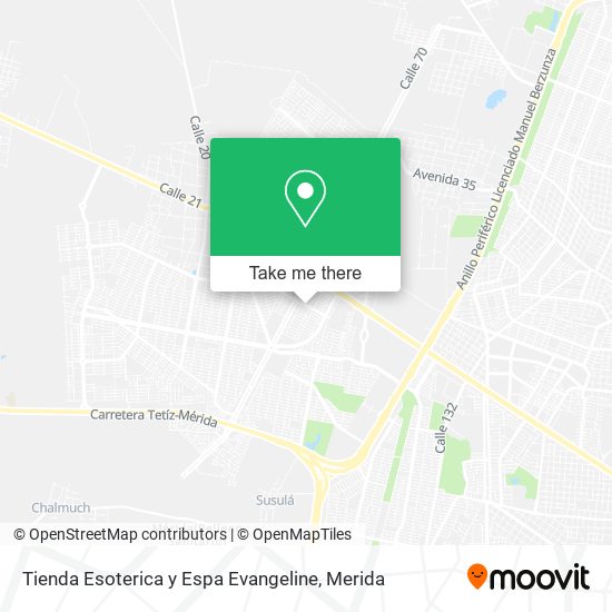Tienda Esoterica y Espa Evangeline map