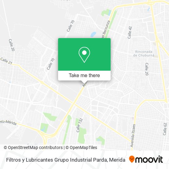 Filtros y Lubricantes Grupo Industrial Parda map