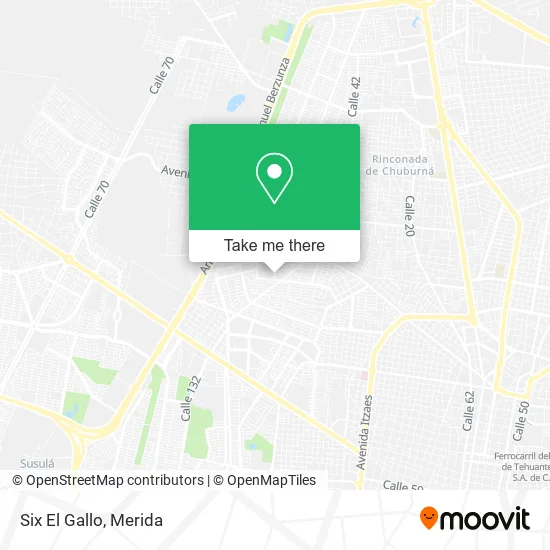 Mapa de Six El Gallo