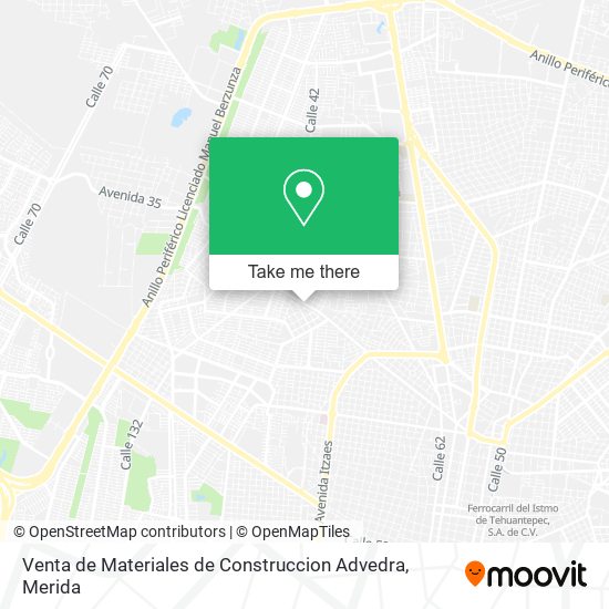 Venta de Materiales de Construccion Advedra map