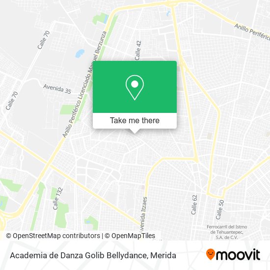 Academia de Danza Golib Bellydance map