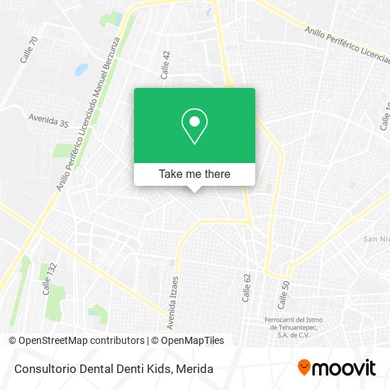 Consultorio Dental Denti Kids map