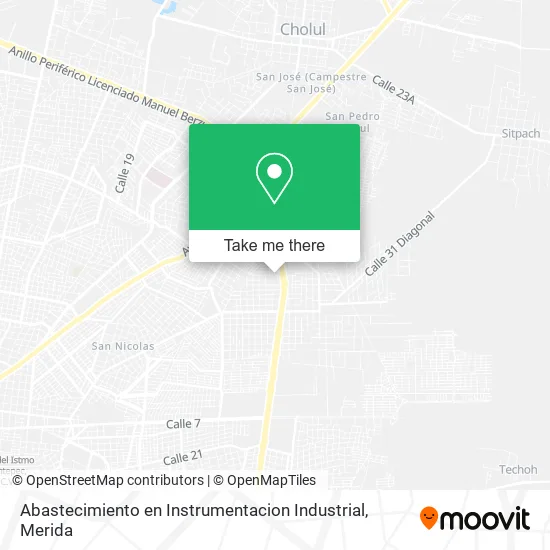 Mapa de Abastecimiento en Instrumentacion Industrial