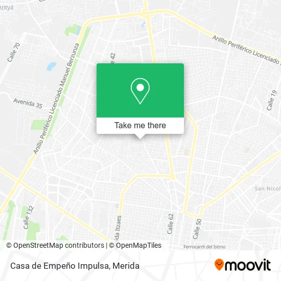 Mapa de Casa de Empeño Impulsa